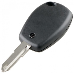 Carcasa cheie originala Techstar pentru Fiat Punto Panda Doblo 3 butoane albastru