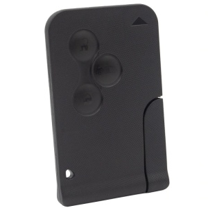 Carcasa cheie auto Renault Clio Megane Scenic 3 butoane neagra