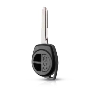 Carcasa cheie auto 2 butoane Suzuki Swift Vitara Grand Vitara Jimny vedere laterala cu lamela