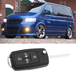 Carcasă 5 butoane VW – fundal imagine cu T6 și telecomandă