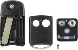 carcasa cheie flip techstar 2 butoane compatibila honda civic accord