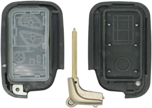carcasa completa cheie auto smart key techstar cu 3 butoane compatibila lexus es350 gs350 is250 rx350 cu lama