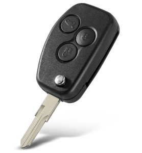 carcasa cheie auto transformatoare tip briceag cu 3 butoane