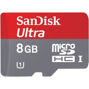 Card de Memorie Micro SD Sandisk 8GB Clasa 10 - Img 1