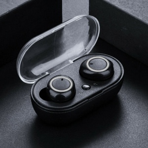 Casti Bluetooth Wireless Techstar® TWS Earbud cu Tehnologie BT 5.0 Negru - Img 8
