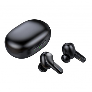 Casti Smart Techstar® TWS S28 , Wireless, Bluetooth V5.0, HD Audio, Touch, IPX5, iOS, Android, 300mAh, Type-C, Negru - Img 5