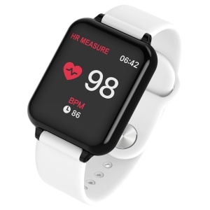 Ceas Smartwatch Techstar® B57, Waterproof IP65, Fitness Tracker Unisex, Monitorizare Puls, Bluetooth, Alb - Img 3