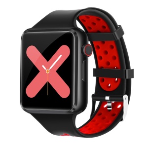 Ceas Smartwatch Techstar® C5, 1.54inch IPS LCD, Bluetooth 3.0 + EDR, Cartela SIM, MicroSD, Monitorizare Somn, Alerte Sedentarism, Rosu - Img 1