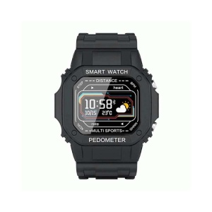 Ceas Smartwatch Techstar® i2, 0.96 inch LCD, Bluetooth 4.0, Monitorizare Puls, Tensiune, Somn, Alerte Sedentarism, Hidratare, Negru - Img 4