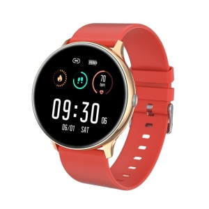 Ceas Smartwatch Techstar® R33, 1.08 inch IPS LCD , Bluetooth 4.0 + EDR, Monitorizare Somn, Puls, Respiratie, Tensiune, Notificari, Rosu - Img 6