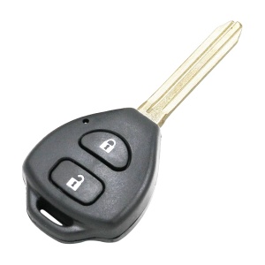 Cheie auto cu telecomanda Techstar Toyota RAV4 Corolla Yaris 433MHz vedere inclinata