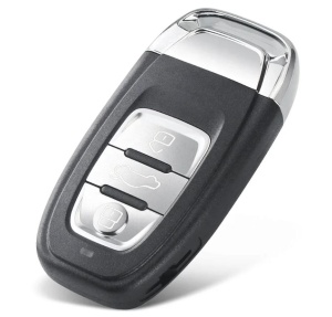 fata carcasa cheie auto techstar compatibila audi a7 a8 rs5 cu 3 butoane