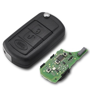 Cheie auto completa Techstar Land Rover Range Rover Discovery 3 butoane 433mhz 7941 cip baterie reincarcabila cu placa electronica detasata
