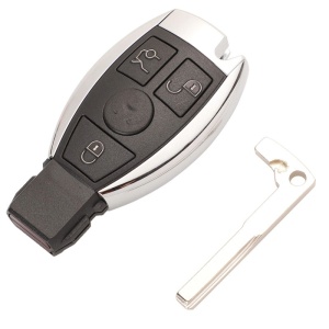 carcasa si electronica cheie mercedes 3 butoane frecventa 433mhz bga be nec