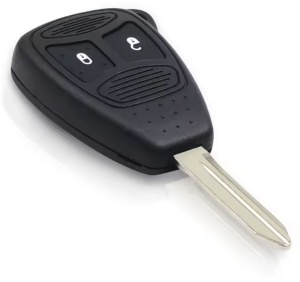 Cheie auto cu telecomanda Techstar compatibila cu Chrysler Dodge Jeep KOBDT04A ID46 433 MHz vedere fata