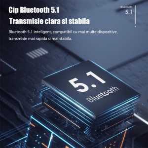 prezentare caracteristici convertor audio bluetooth 5.1 techstar ot13