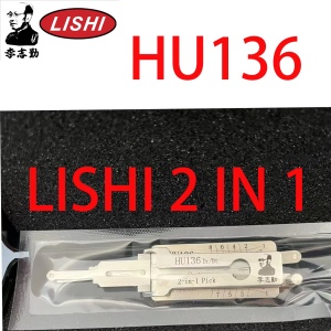 Decodor unealta auto Lishi Original HU136 2-in-1, ambalaj original produs