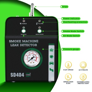 Kit complet detector SD404 cu dopuri si cablu
