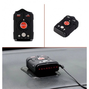 Detector Radar Auto V8 Cu Laser, Alerta Voce, Sistem Alarma Viteza - Img 4