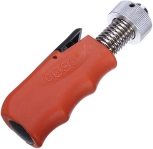 Instrument Lacatuserie GOSO Plug Spinner Quick Gun, Pistol Mecanic Rotire Rapida Cilindri Incuietori, 4 Varfuri Metalice Interschimbabile, Mecanism cu Arc - Img 2
