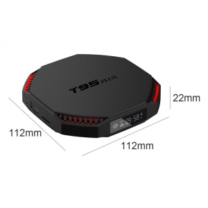 Mini PC Tv Box Techstar® T95 Plus, Procesor RK3566, Android 11, UHD 8K, HDR, 8GB RAM LPDDR4, 64GB ROM, WiFi 5G, Bluetooth, Telecomanda - Img 7