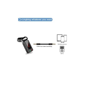 Modulator FM Auto cu Bluetooth BC06 si Transmitator Mp3 FM - Img 5