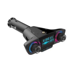 Modulator Transmitator FM Auto Techstar®, BT-06 Bluetooth 5.0, MP3 Player cu dublu USB, MicroSD si Jack 3.5mm - Img 4