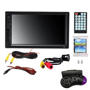 MP5 Player Techstar® 7034, 2DIN, Camera Marsarier, Ecran HD Touch 7", Comenzi Volan, Telecomanda, MirrorLink, Bluetooth 4.2 - Img 4
