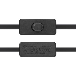 Prelungitor OBD2 Techstar cu conectori și buton de oprire/pornire
