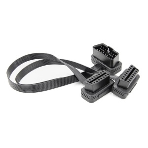 Cablu adaptor OBD2 2 in 1 Techstar pentru prelungire scurta