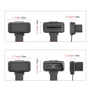 Set adaptoare OBD2 3 in 1 Techstar pentru utilizare simultana