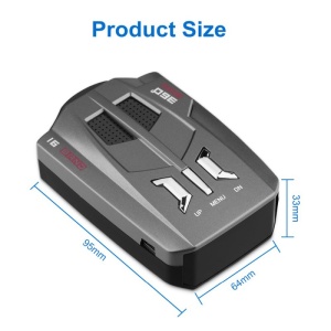 Resigilat Detector Radar Auto Techstar® V9, Laser, Alerta Voce, Sistem Alarma Viteza, K Band, Ka Band - Img 9