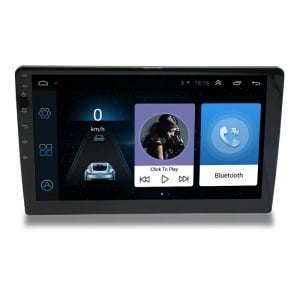 Resigilat Player Auto 9 Inch Techstar®, 2DiN, Radio FM, Navigatie, GPS, Android 11, 1 GB RAM, 16 ROM, MirrorLink, Mp5, Bluetooth, Touchscreen, Divix, AVI, USB, SD Card, AUX - Img 4