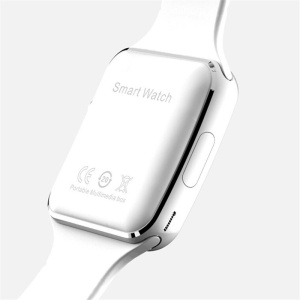 Resigilat Smartwatch X6S Bluetooth Compatibil MicroSD si SIM Cu Camera Alb - Img 3