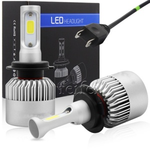 Set 2 LED-uri Auto Techstar® S2, H7, 36w, 4000 Lumeni, 6500K, AUTO, 12-24 Volti, COB, Canbus - Img 9