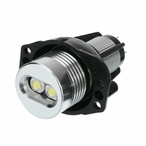 Set lumini LED Angel Eyes BMW E90 E91, 6W, culoare rece alba