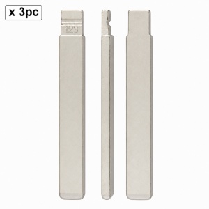 Set 3 lame cheie auto 123# TOY51 pentru Toyota Corolla, Auris si Yaris
