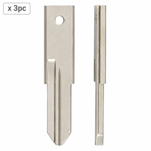 Set 3 lame cheie auto VAC102 pentru Renault, Dacia, Peugeot si Citroen