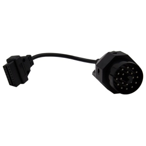 Cablu adaptor OBD2 la mufa rotunda pentru diagnoza auto