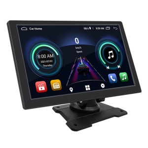 Sistem Multimedia Techstar® Apple Carplay/Android 9001P, Ecran Tactil, 9 Inch 1024x600 HD IPS, Bluetooth, Mirror Link, Card TF, USB, AUX, Negru - Img 6