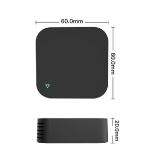 Telecomanda Techstar SL-02, vedere frontala si laterala, compatibilitate larga