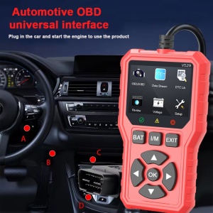 Diagnoza completa motor si baterie cu Foxsur V529