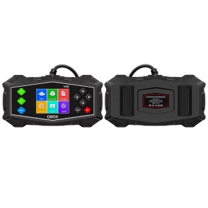 tester V529 vedere fata si spate cu mufa OBD2
