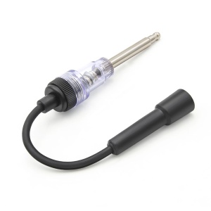 Cablu tester scânteie cu tub indicator luminos, vedere oblică