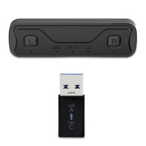 adaptor audio bluetooth 5.0 techstar pentru consola jocuri usb type c negru