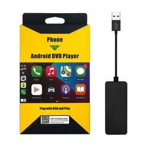 Adaptor Wireless Techstar® CPC200-CCPM pentru Apple CarPlay si Android Auto, Functie Mirrorlink, Muzica, Navigatie, Control vocal cu sistem de operare Android, Negru - Img 3