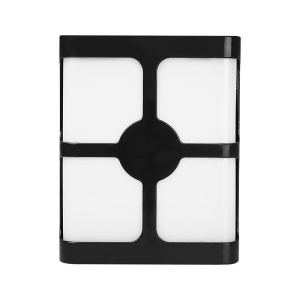 aplica LED exterior Techstar EX20 negru design modern 20W