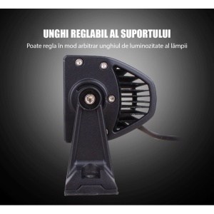 detalii montaj bara proiector led auto techstar pna3