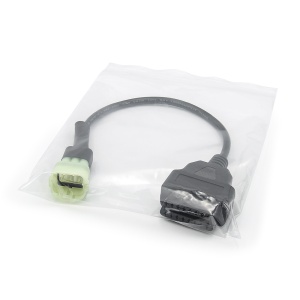 Cablu adaptor KTM verde 6 pini catre OBD2 16 pini pentru TuneECU