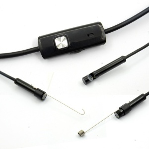 Camera Endoscop Techstar® EN20, Flexibila, IP67, Iluminare LED, MicroUSB, USB, Magnet, Carlig, Oglinda, 1m - Img 15